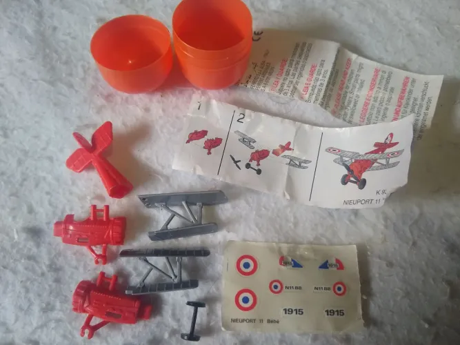 Kinder Ovo/miniatura de avião / perfeito estado