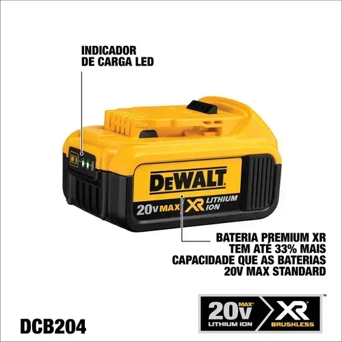 BATERIA DEWALT ION LITION 20V XR 4.0ah