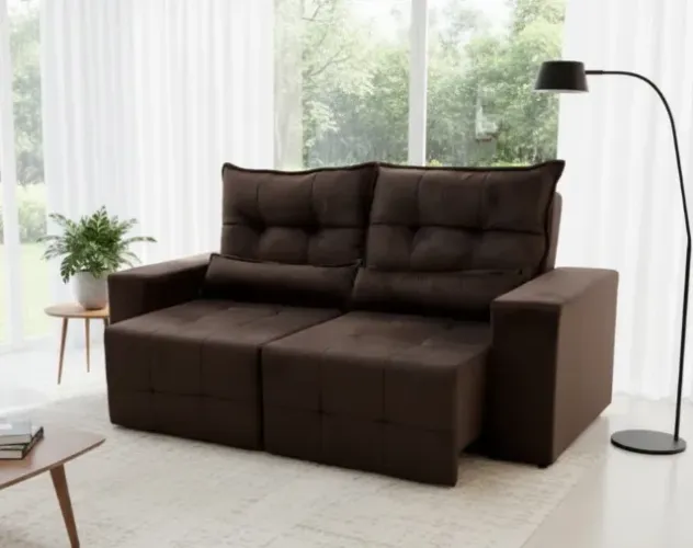  Sofa Alice com 2m de largura com conforto