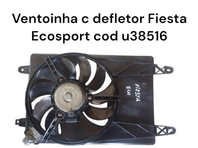 Ventoinha C Defletor Fiesta Ecosport Cod U38516