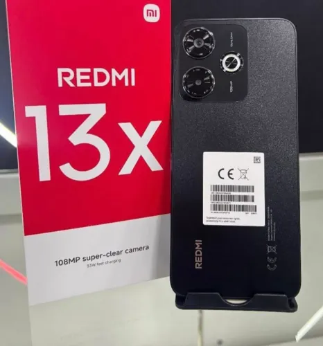 Redmi 13X 256Gb/8Ram Carregamento rápido 33w + Câmera de 108Mp + entrega grátis+Dual sim