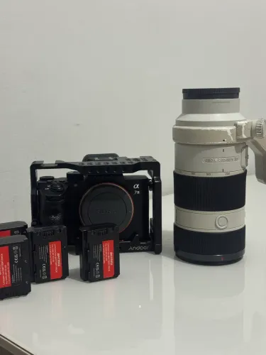 Sony A7iii + 70-200 kit completo