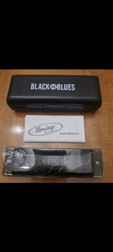Gaita Hering Black Blues em A e C - Nova