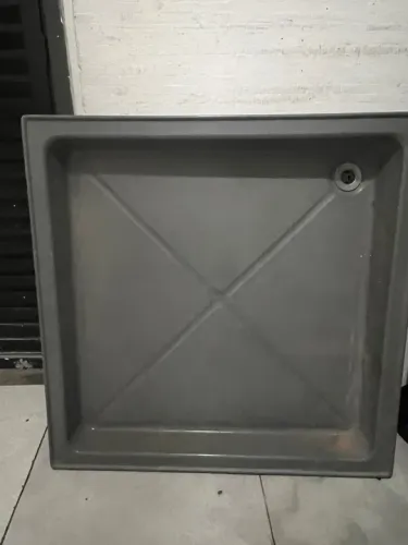 Piso box cinza