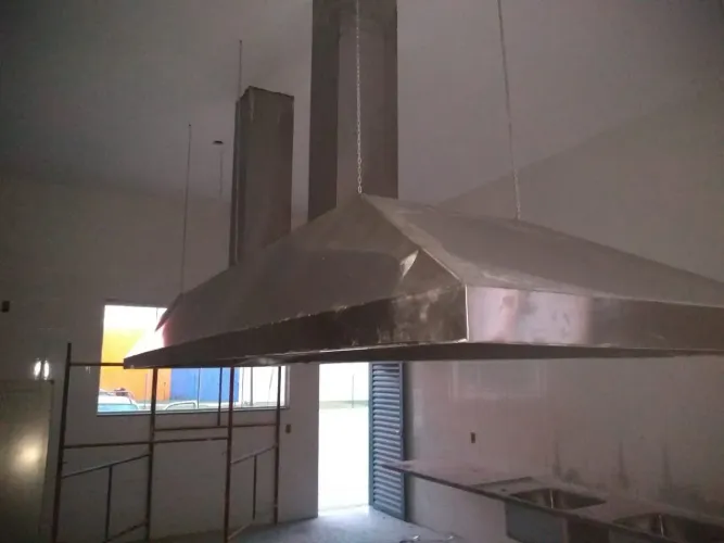 Coifa de Parede para Cozinha Industrial - Nova