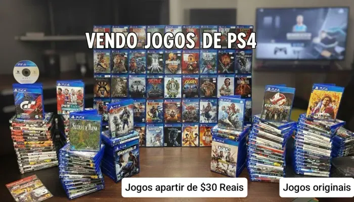 Jogos de PS4 (Enviamos para todo o Brasil)
