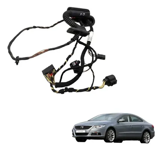 Chicote Porta Dianteira Esquerda Volkswagen Passat Cc 2011
