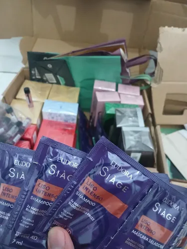 3 unid Eudora Siàge Liso Intenso Shampoo e Máscara