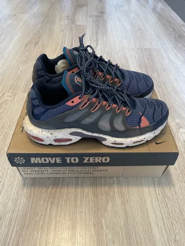 Tênis Nike Air Max Plus TN - Azul e Laranja