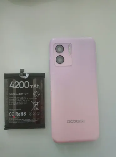 Bateria e tampa traseira do N50 Doogee em bom estado entregamos