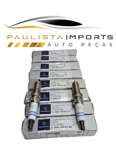 Velas Ignição Mercedes CLS350 ML350 GLE SLK ( Original A0041598103