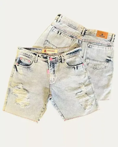 Bermuda jeans masculina