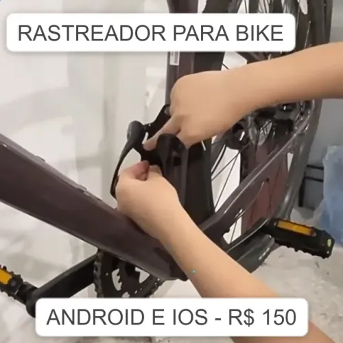Rastreador para Bike Bicicleta Sem Mensalidade IOS Androi