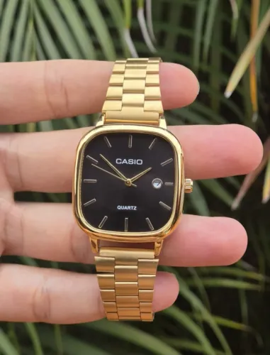 Relógio Casio Dourado Primeira Linha 