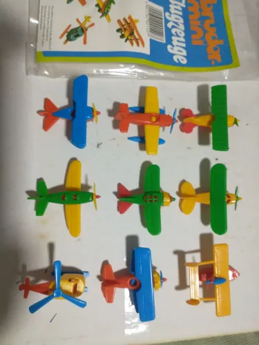 Mini aviões Bruder tipo Brasilflex Mitroplast Gulliver