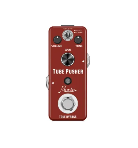 Pedal Guitarra Baixo Rowin Tube Pusher 2 Modos Ampli Valve