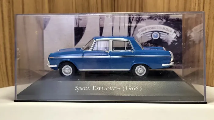 Miniatura | Coleção Carros Inesquecíveis do Brasil | Simca Esplanada (1966) 