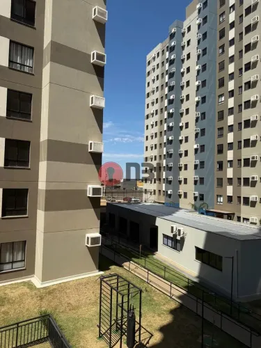 Apartamento para locação no J.D Yolanda-sala-cozinha-2 quartos-piscina