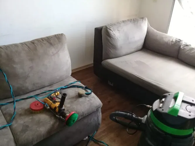 Higienização de sofá 