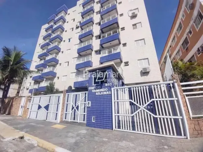 APARTAMENTO 1 DORMITORIO COM PISCINA E GARAGEM EM PRAIA GRANDE AVIAÇÃO - VENDA R$ 269.000