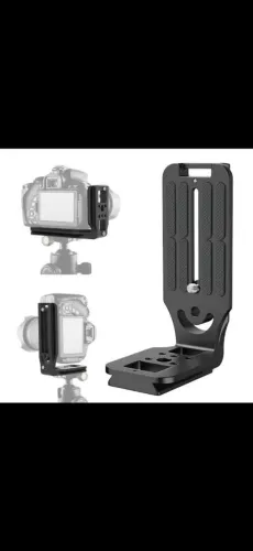 Plate L para cameras em alumínio 