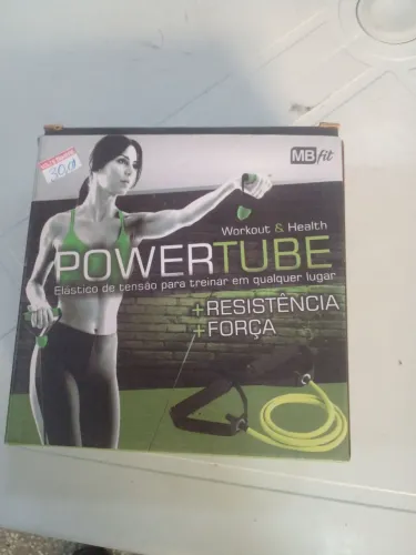 Power Tube - Elástico de tensão para treinar em qualquer lugar