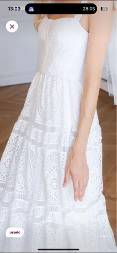 Vestido de noiva Fasô