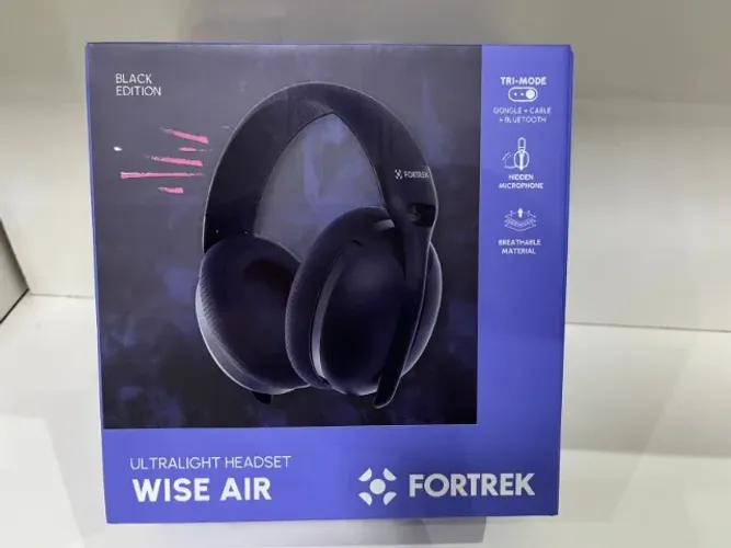 Fone de Ouvido Gamer Sem Fio Headset Fortrek Wise Air Bluetooth - Loja Coimbra