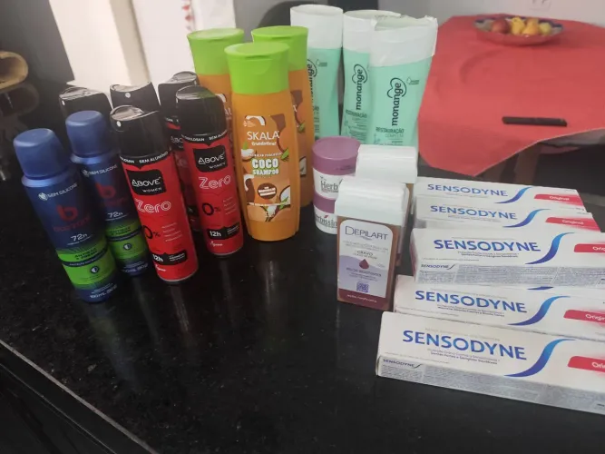 Higiene na promoção retirada no bairro Irajá