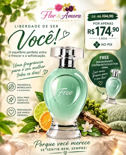 Boticário Free Desodorante Colônia Boticollection 100MI