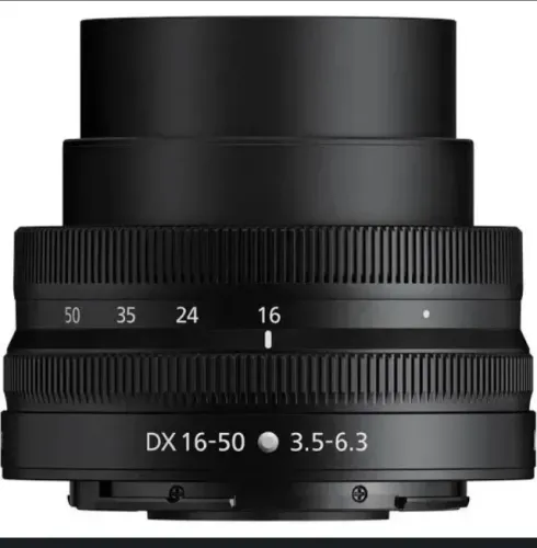 Lente Nikon Nikkor Z Dx 16-50mm F/3.5-6.3 Vr  Sem Uso Nikon Z 16 50