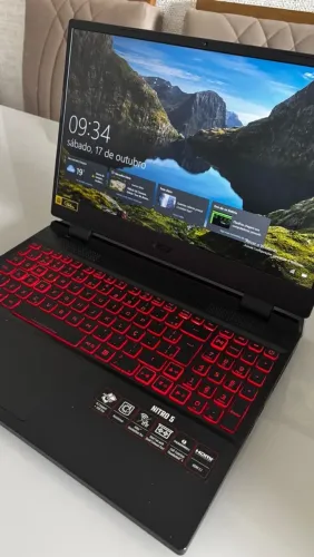 Notebook Gamer Acer NITRO 5 rtx 3050 16gb ram CORE i5