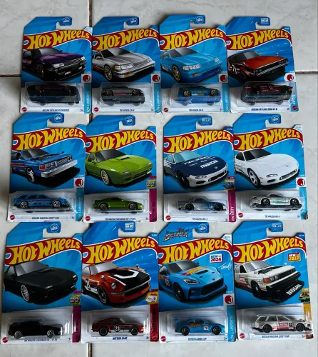 Lote Hot Wheels Japoneses JDM Nissan, Mazda, Honda, Toyota Skyline