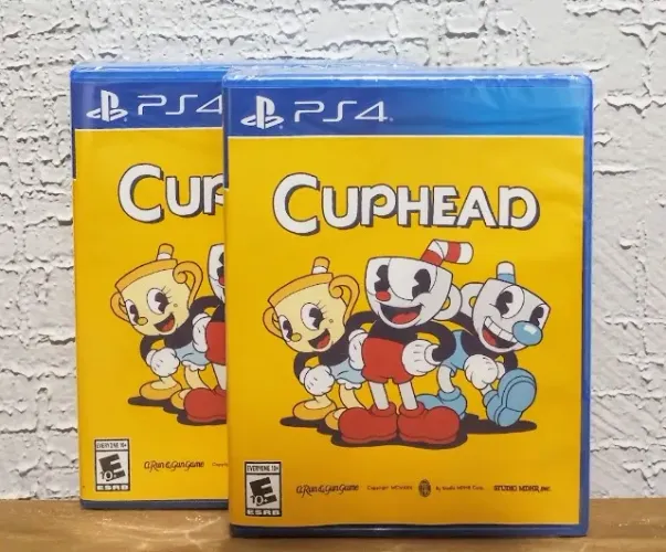 Cuphead Ps4 Lacrado Midia Fisica (Aceitamos seu jogo usado com pagamento) 