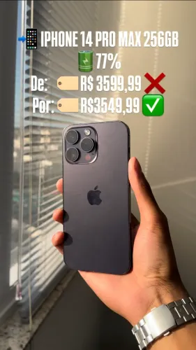 IPHONE 14 PRO MAX 256GB - Thaynara Iphones