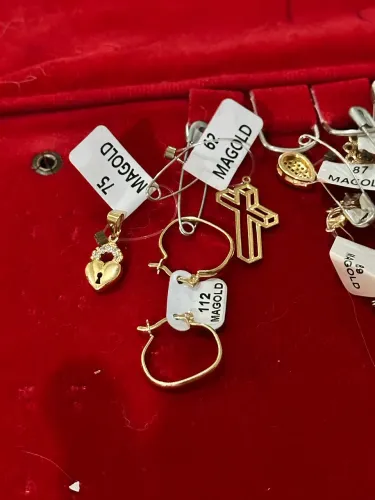 LOTE 28 PEÇAS MAGOLD ORIGINAL - Semijoias Banho Ouro 18k