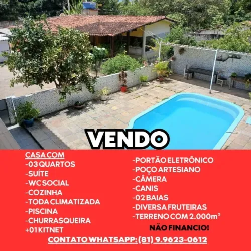 Chácara em Olinda 2.000m2