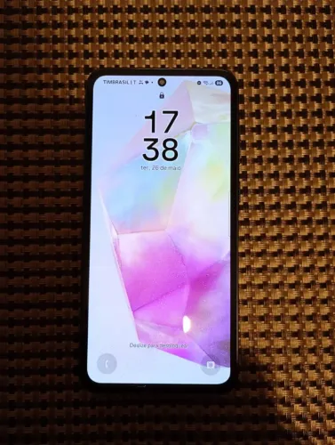 Samsung a35 com capinha e película 