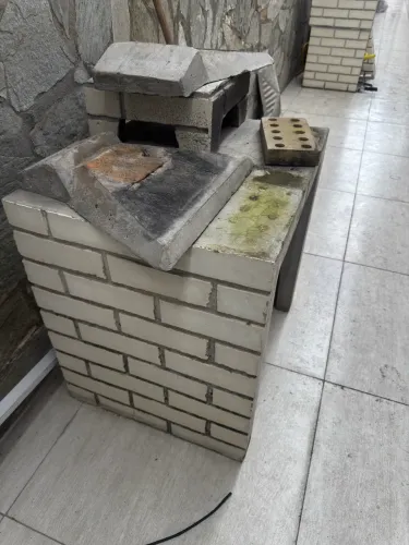 Churrasqueira de bloquinho