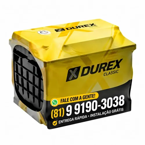 Bateria de carro Durex 60 ah 12 meses de garantia 