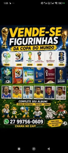 FIGURINHAS DA COPA DE 2002 A 2026