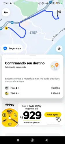 Caixa de transporte para pets.