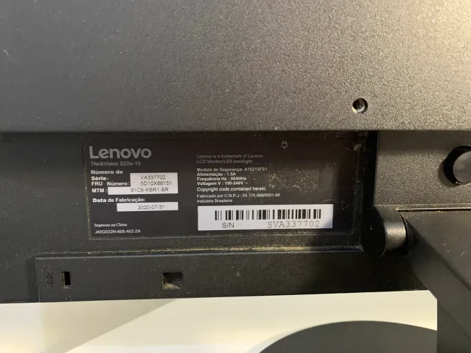 Monitor Lenovo ThinkVision