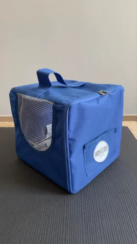 Bolsa de Transporte para Calopsita e Pássaros Animalíssimo (Azul)
