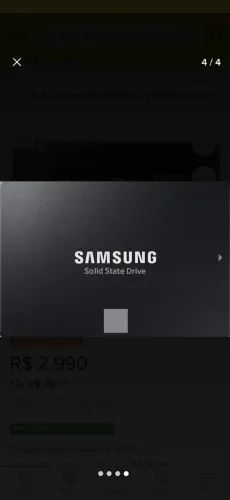 SSD EVO870 2TB SATA SAMSUNG