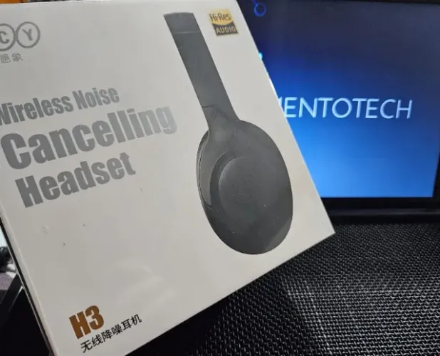 QCY H3 ANC Headphone Hi-Res audio ANC Preto lacrado pronta entrega