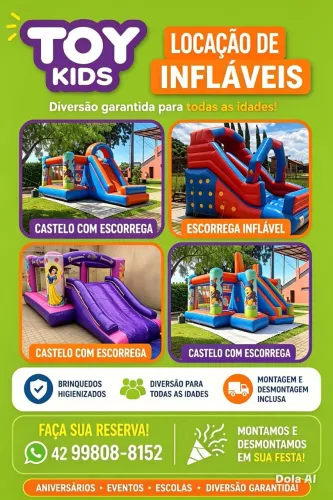 ? ALUGUEL DE BRINQUEDOS INFLÁVEIS ?