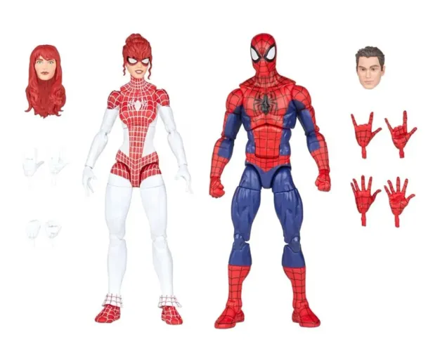 Marvel Legends Homem Aranha e Mary Jane renove seus votos