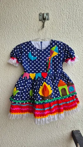 Vestido Caipira 2 anos 