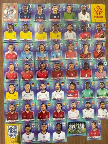 Figurinhas Copa 2022